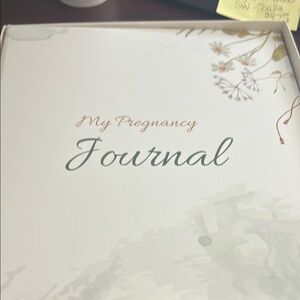 Floral Pregnancy Journal NWT